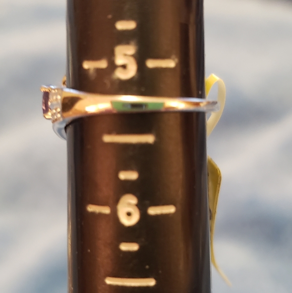 SET Tanzanite ring 5.25 OR Size 5, pendant/w chain, stud earrings, NWT - Picture 6 of 13